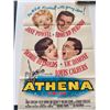 Image 1 : Athena 1954 vintage movie poster