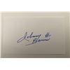 Image 1 : Hockey Hall of Fame Johnny Bower original signature