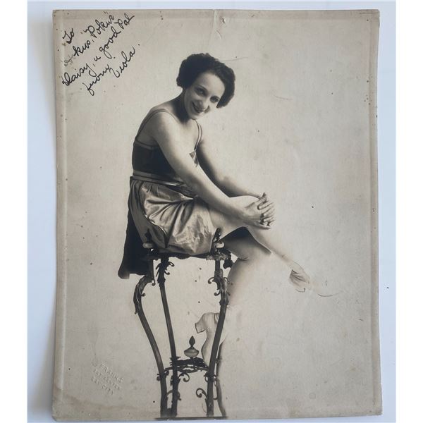 Viola Allen signed photo