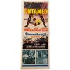 Image 1 : Untamed vintage movie poster