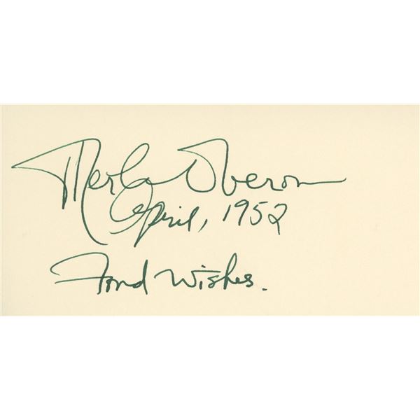 Merle Oberon signature cut