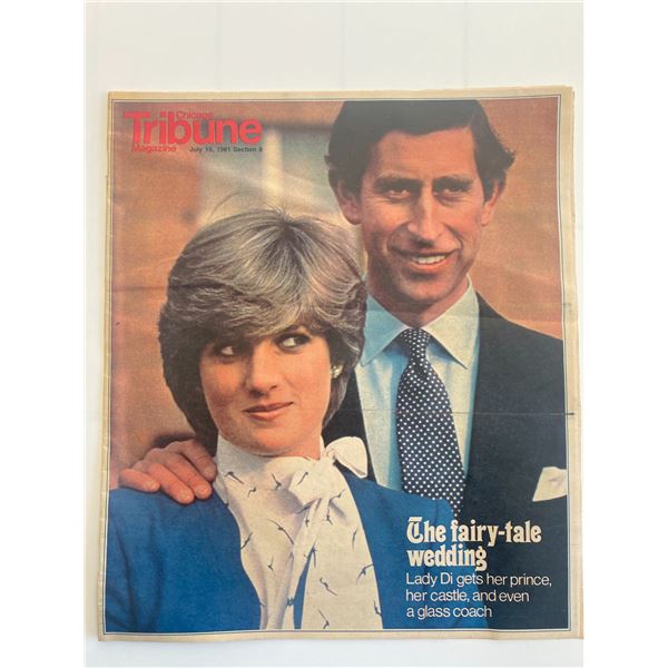 Chicago Tribune Original 1981 Vintage Magazine