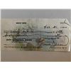 Image 1 : Bruce Dern signed check