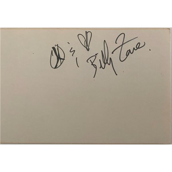 Billy Zane original signature