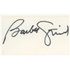 Image 1 : Barbara Streisand signature cut