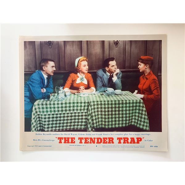The Tender Trap 1955 vintage lobby card