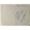 Image 2 : Sharon Gless and Dan Pastorini Double Sided Signature Cut