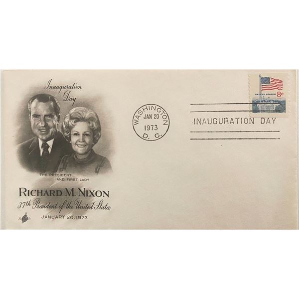 President Richard Nixon Inauguration Day 1973 First Day Cover