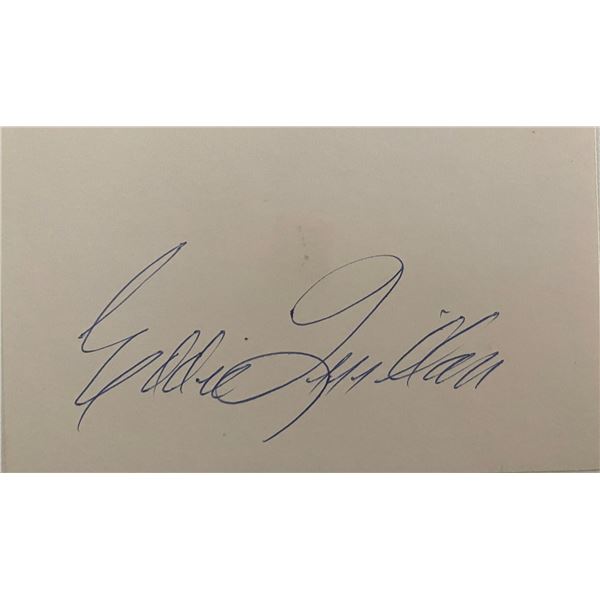 Eddie Quillan original signature