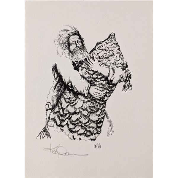 David Kaplan Signed Print