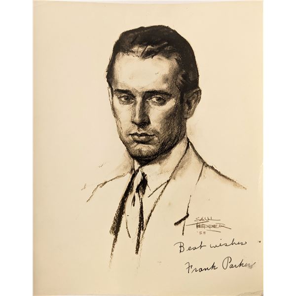 Frank Parker signed photo