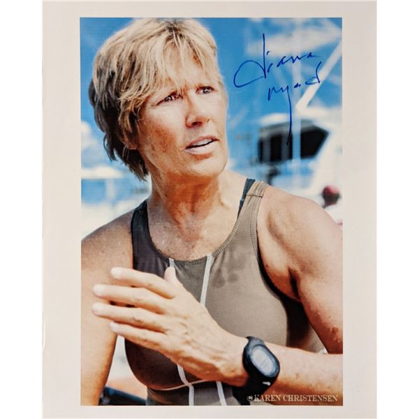 Olympian Diana Nyad signed photo