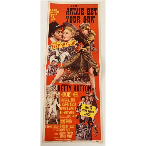 Annie Get Your Gun vintage movie poster