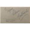 Image 1 : Liliane Montevecchi signed note