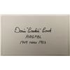 Image 1 : All American Baseball Player Doris Cook signed note
