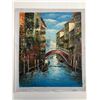 Image 1 : Venice Canal original painting on canvas