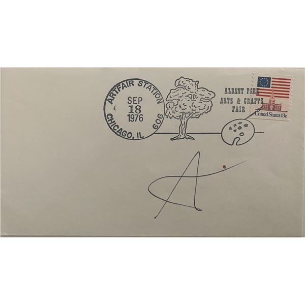 Herbert Aach signed 1976 cover