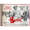 Image 1 : Burn! 1969 vintage movie poster