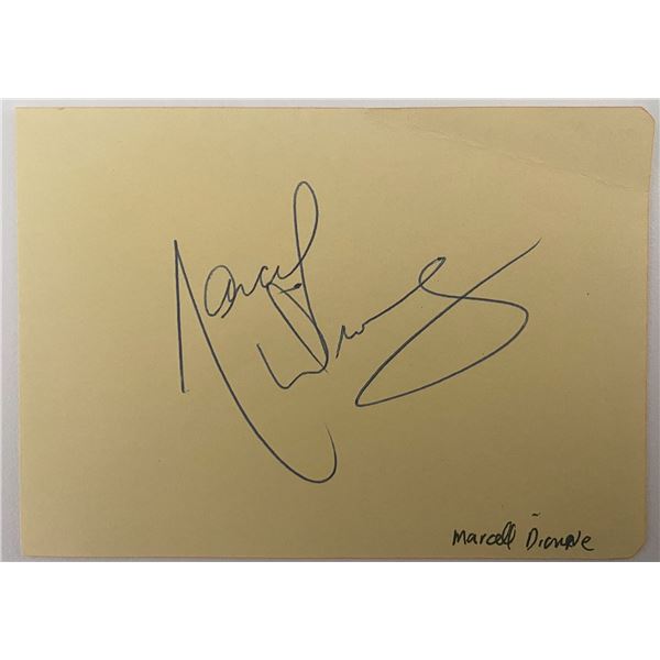 Marcel Dionne original signature