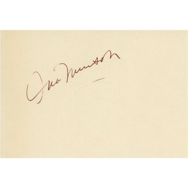 Ona Munson signature cut