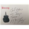 Image 1 : Boxer Marcus Frazier original signature