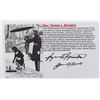 Image 1 : JFK Honor Guard Tyrone L Broadus signed card