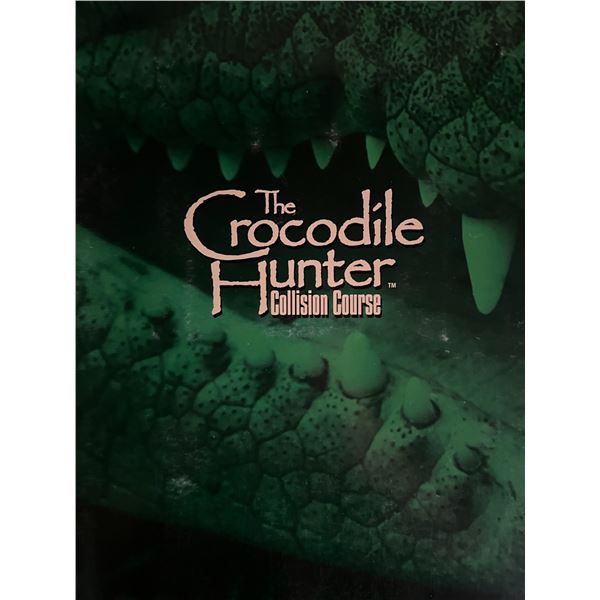 Crocodile Hunter Collision Course press book