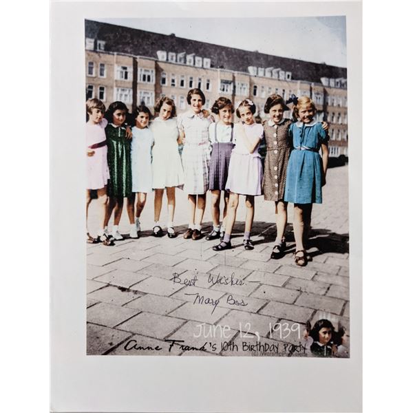 Mary Bos Signed Photo