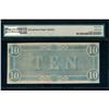 Image 2 : 1864 $10 T-68 Confederate PMG 63EPQ