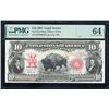 Image 1 : 1901 $10 Bison Legal Tender Note PMG 64EPQ