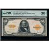 Image 1 : 1922 $50 Mule Gold Certificate PMG 30EPQ