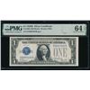 Image 1 : 1928B $1 Silver Certificate PMG 64EPQ