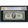 Image 1 : 1934C $10 St Louis FRN PCGS 63PPQ