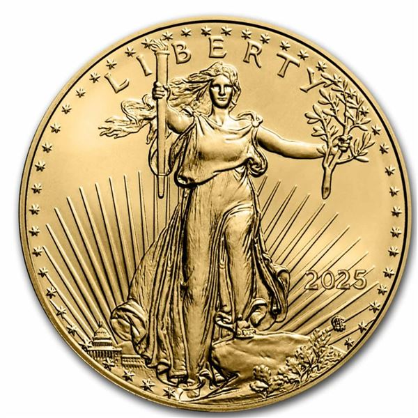 2025 American Gold Eagle 1oz Coin