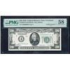 Image 1 : 1928 $20 Serial 1 Cleveland FRN PMG 58