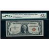 Image 1 : 1935A $1 Hawaii Silver Certificate PMG 63EPQ