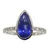 Image 1 : Dazzling 1.91 Ct Natural Sapphire/Diamond Ring