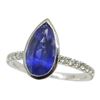 Image 3 : Dazzling 1.91 Ct Natural Sapphire/Diamond Ring