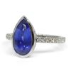 Image 5 : Dazzling 1.91 Ct Natural Sapphire/Diamond Ring