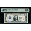 Image 1 : 1928A $1 STAR Silver Certificate PMG 63EPQ