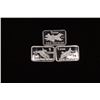 Image 1 : 3-1 GRAM .999 FINE SILVER AIRCRAFT THEMED INGOTS: