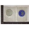 Image 1 : 1971 IKE SILVER DOLLAR (BLUE PACK) NO ENVELOPE