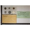 Image 1 : 1960 US SILVER PROOF SET (WITH ENVELOPE)