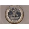 Image 2 : .51 OZ. PF STERLING SILVER ALASKA STATE ROUND WITH