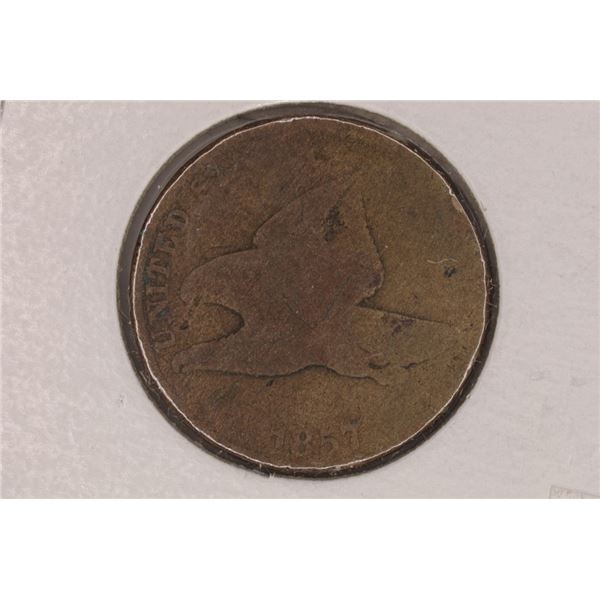 1857 FLYING EAGLE CENT