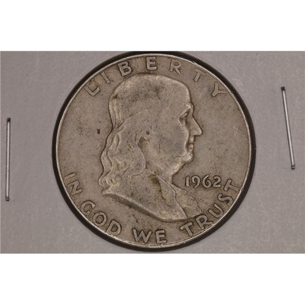 1962-D SILVER FRANKLIN HALF DOLLAR