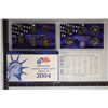 Image 1 : 2004 US PROOF SET (WITH BOX) & CERTIFICATE
