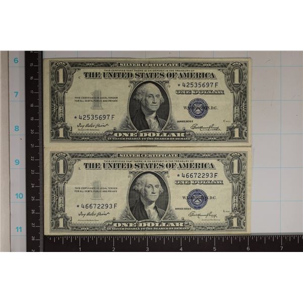 1935-E STAR NOTE US $1 SILVER CERTIFICATES