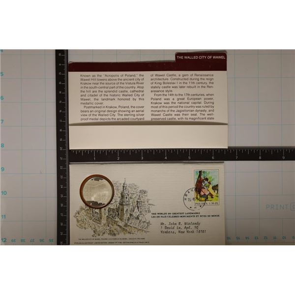 13.9 GRAMS PF STERLING SILVER ROUND IN FDC, THE