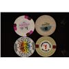 Image 1 : 4-$1 PLASTIC CASINO GAMING CHIPS: MIDNIGHT ROSE,